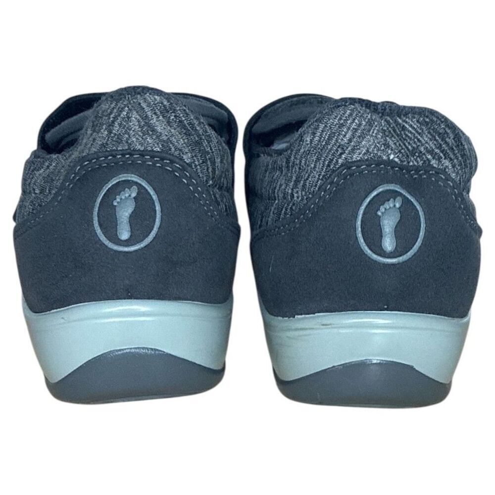Orthofeet Quincy Stretch Grey Slip On Walking Shoes Sz: 9 Women's Medium - Picture 6 of 9